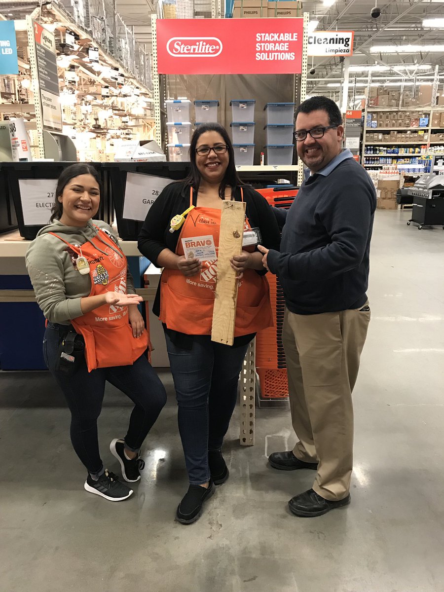 Shout out to Valerie keeping associates and customers safe! #safetymatters
