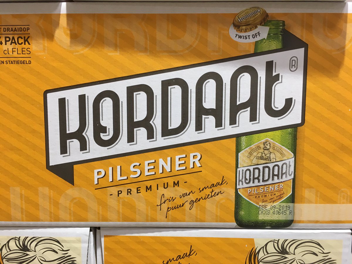 ilanroos's tweet photo. Verrassend fris, verrassend hetzelfde. Lidl’s Kordaat, Grolsch’s Kornuit #branding https://t.co/2kXVEQ8Nu6