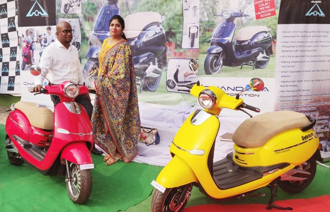 RETROSA!!! LAUNCHED!!! 
Our Honorable Chief Minister of Andhra Pradesh Launched “RETROSA” electric scooter of #amaravati based #startup #averaelectricvehicles   #andhrapradesh #ncbn  #scooterlaunch #futureiselectric  @ #vijayawada , India.
Visit: avera.in for more.