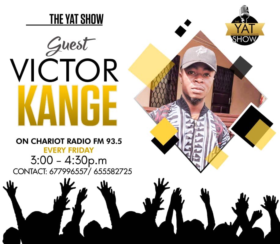 iam_kange's tweet photo. Will Be Live On The The YAT SHOW Chariot FM 93.5! 
Tune in and you might get to listen to Small Mbondo Exclusively On the program! 

#TheYATShow #BloGod #237Showbiz #237Blogger https://t.co/BXGHuUVNkn