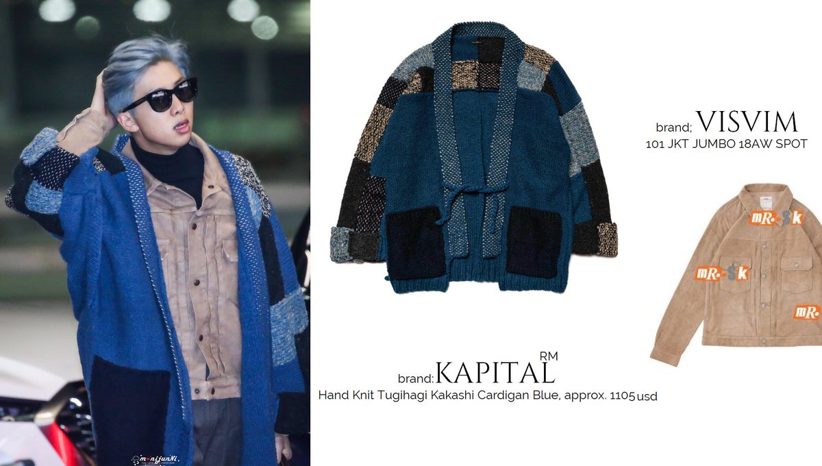 kapital kakashi cardigan