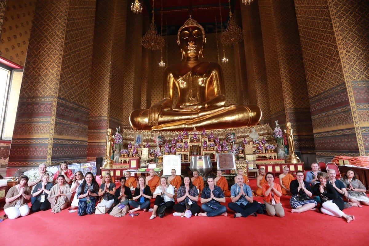 VancouverAnd's tweet photo. .@SITEGlobal Chapter Leaders experience sponsored by Paula &amp; Co and Ramada Menam Riverside Bangkok Hotel ... #SITEGC #SITEGCBKK2019 #incentives #incentivetravel https://t.co/973hClqrF0