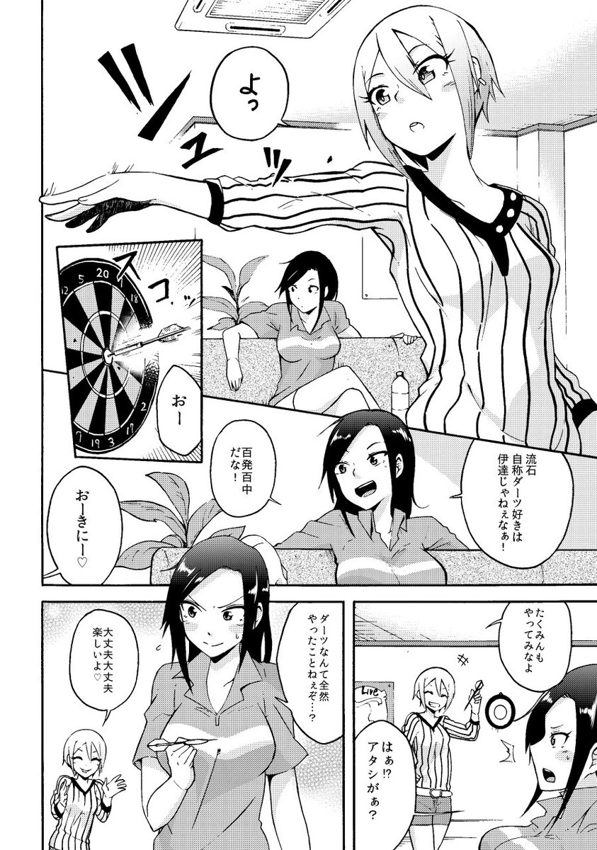 利き腕を間違えた初周子本 