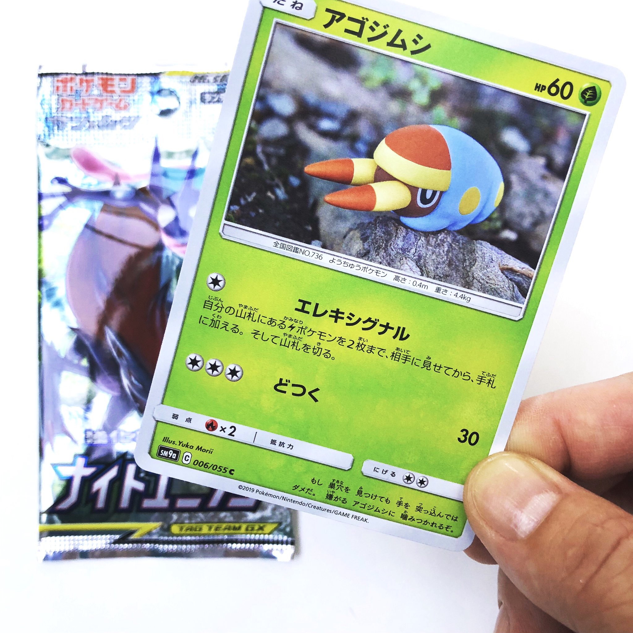 森井ユカ Yuka Morii ポケモンカード用 アゴジムシ を樹脂粘土で作りました 大きさは10cmくらいです 牙を先に作ります 強化拡張パック ナイトユニゾン に入っている カモよ The Pokemon Card Has Gone Out These Are Handmade And Made Of Clay