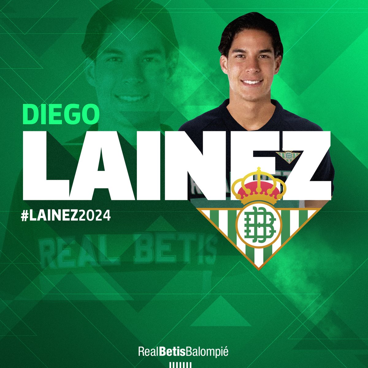 レアル ベティス バロンピエ A Twitter 公式発表 レアル ベティス は Clubamerica からメキシコ代表mf ディエゴ ライネス を獲得することで合意しました Lainez24