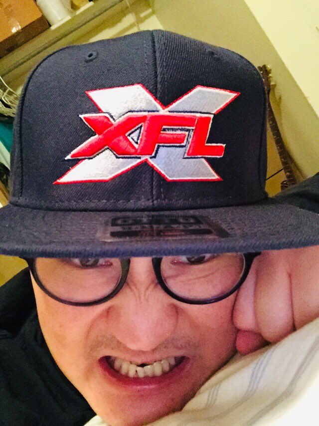 LuchadorCoreano's tweet photo. Always loved the @xfl2020! Just got my new #XFL2020 hat @OliverLuckXFL @VinceMcMahon @sedbonner13 @ESPNHonolulu @xflaccess @AlohaStadiumHI #ReimagineFootball #LessStallMoreBall https://t.co/9hgygNTlMT