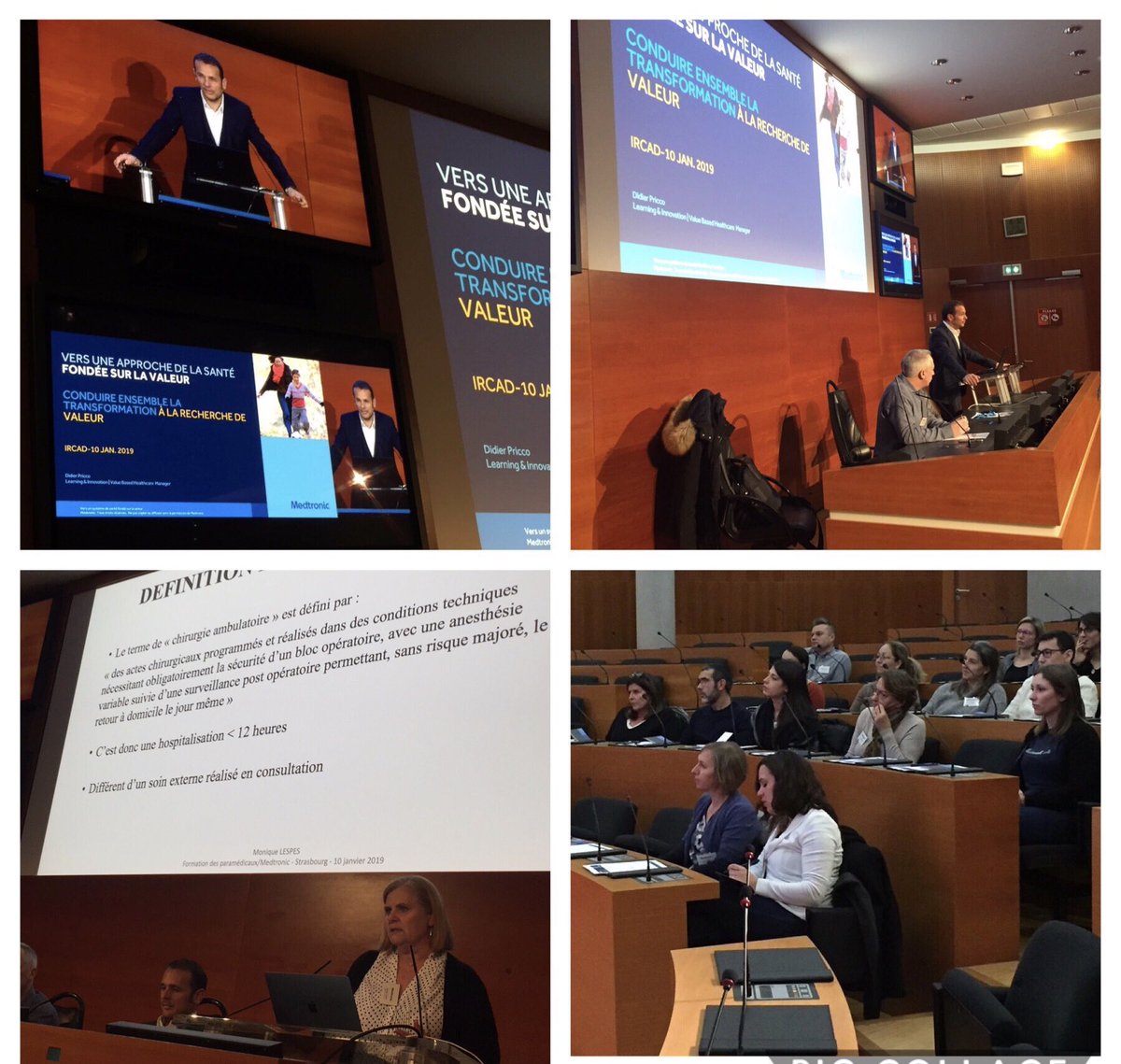 #Ircad #Impact #Medtronic #Strasbourg
Début de la session de formation à destination des paramédicaux en cardiologie interventionnelle.
E learning, Simulation, dissection, validation. 
L'innovation : de la théorie à la pratique,
Toujours au plus près des attentes des patients.