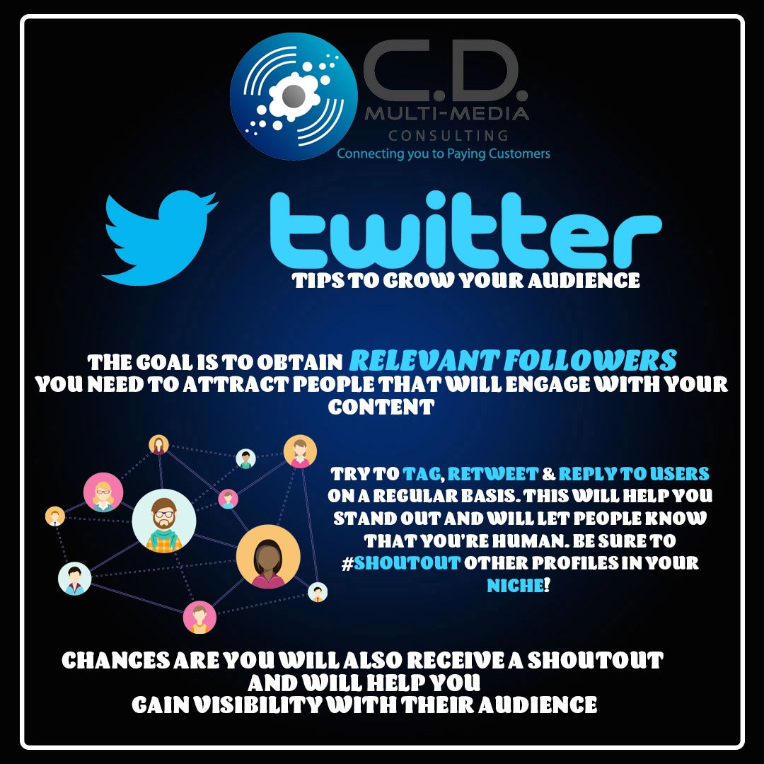 CDMultiMediaCo1's tweet photo. #TwitterTips — What are your thoughts on paying for followers?🤔
#CDMM #CDMarketing #SocialMediaMarketing #Marketing #AdvertisingTips #DigitalMarketing #Startup #Entrepreneur #OnlineMarketing #MarketingTips #Advertising #Branding #Twitter #dontpayforfollowers https://t.co/a2gTKvlR3n