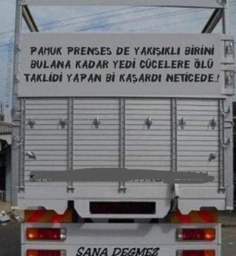 Günaydın. Bugün iyi değilim ahsjdkfndkms