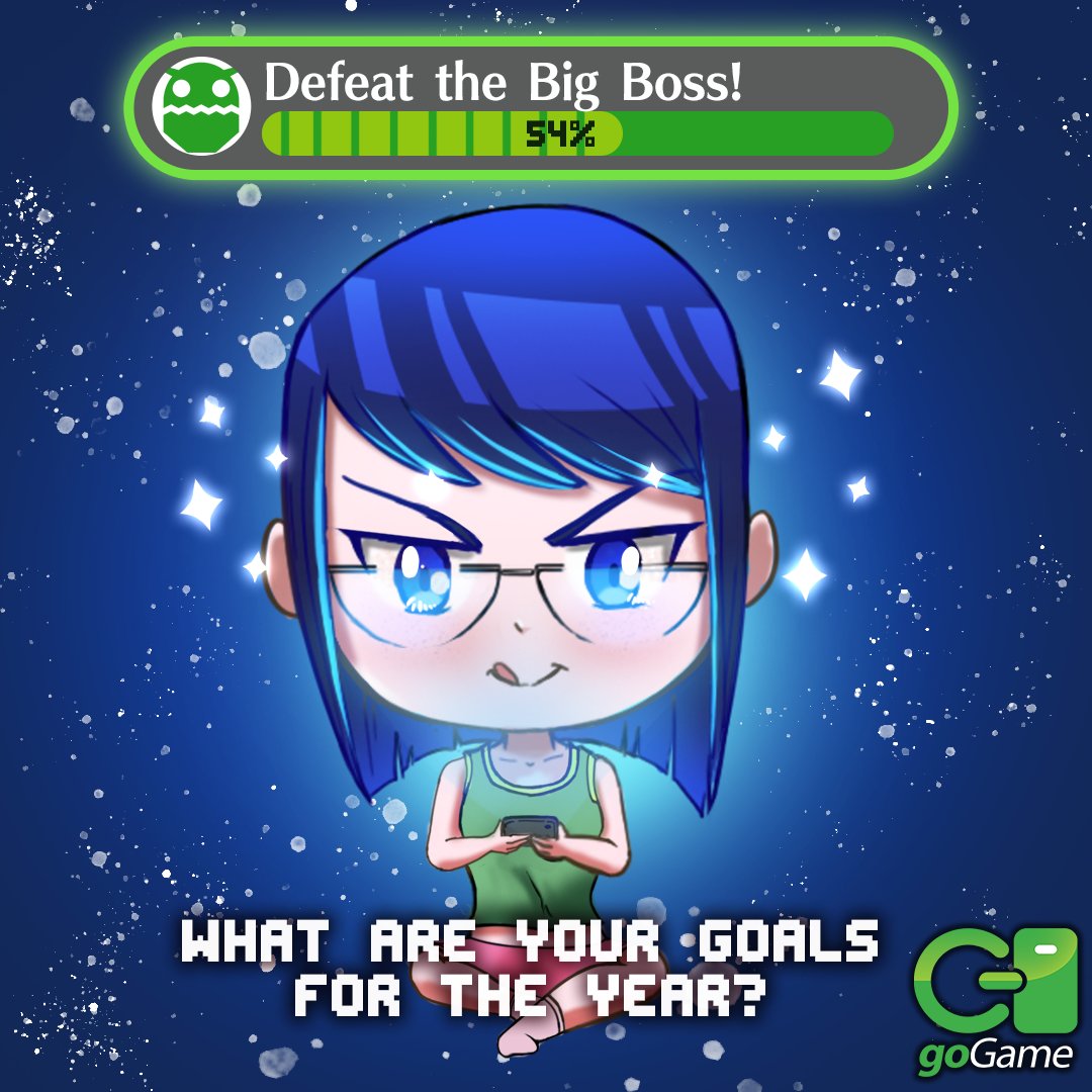 gogame's tweet image. Now's the time when we list down our goals and craft the perfect master plan for our 2019 adventures. Share us the things you wish to achieve this year, goGetters!

#goGame #goGetter