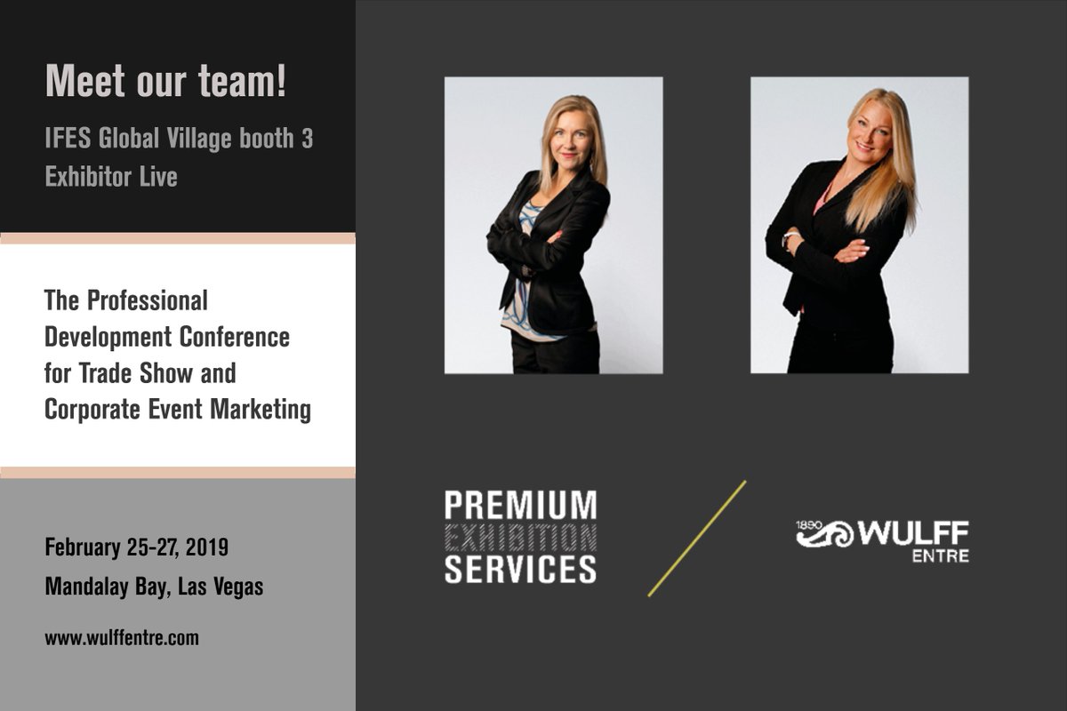 entretweet's tweet photo. We are excited to announce that we will be exhibiting at #ExhibitorLive in #LasVegas next month! We will be located within the #IFES Global Village, booth 3. I hope you will please stop by and have a chat with our team, they are happy to talk about exhibiting around the world. https://t.co/Bv3Ije76pS