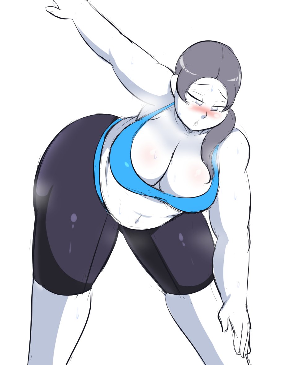 I've been seeing a lot of fat Wii Fit Trainer on my TL and I wanted in...