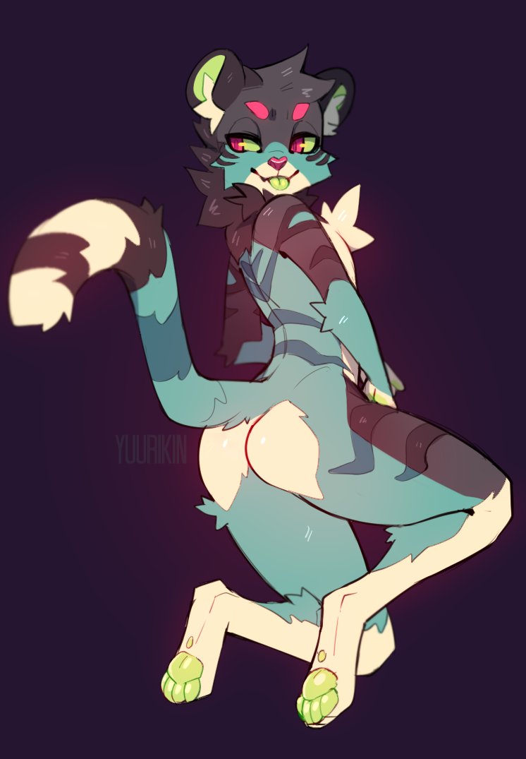 Yuurikin's tweet image. Colored Sketch commission for @WolfAlson !