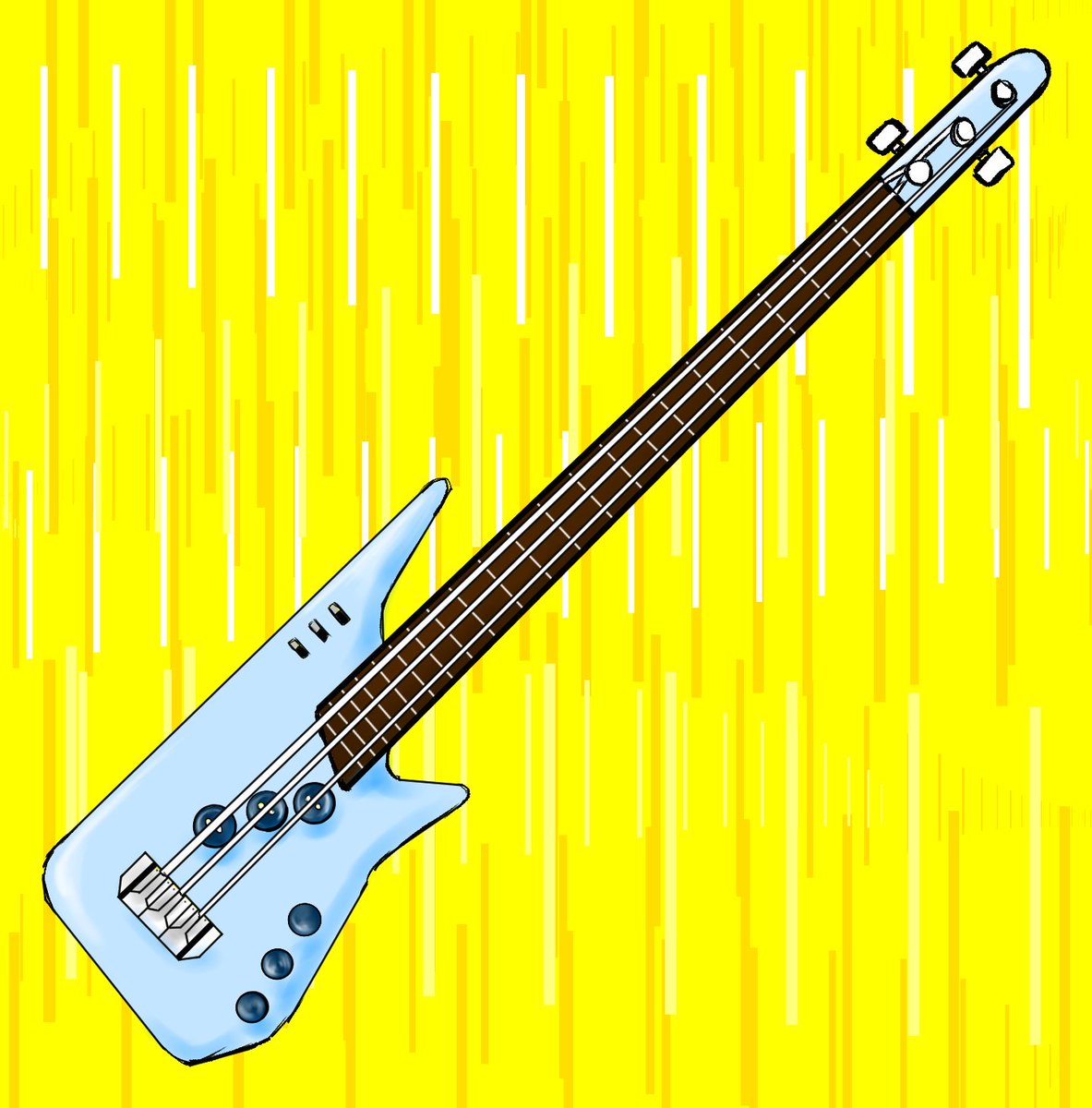 3strings bass guitar