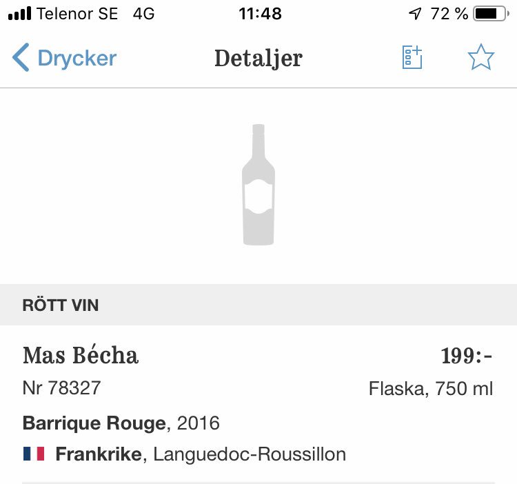 HZernell's tweet photo. @peppelitoo @laxdasen Stenklar trippel från Languedoc. 5/5 u. https://t.co/nuiu48mLkj