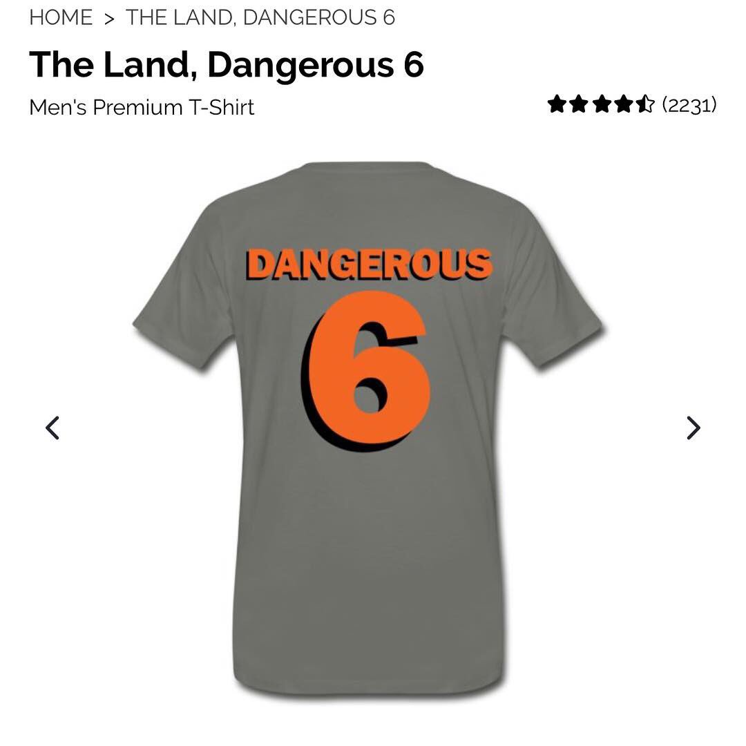 BehemothVisuals's tweet image. Dangerous 6! Visit our store to get yours today! #cleveland #browns #theland