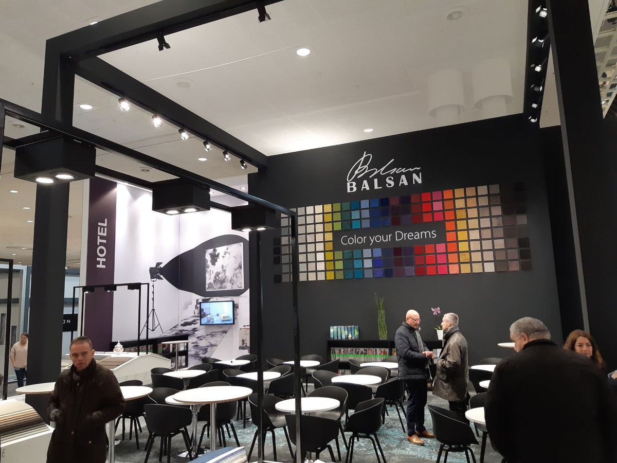 ⏰ The big day has come to discover our #Balsan #carpets innovations 2019, go to Hall 11 Stand C37 at #Domotex. <a href="/thedomotex/">DOMOTEX</a>
