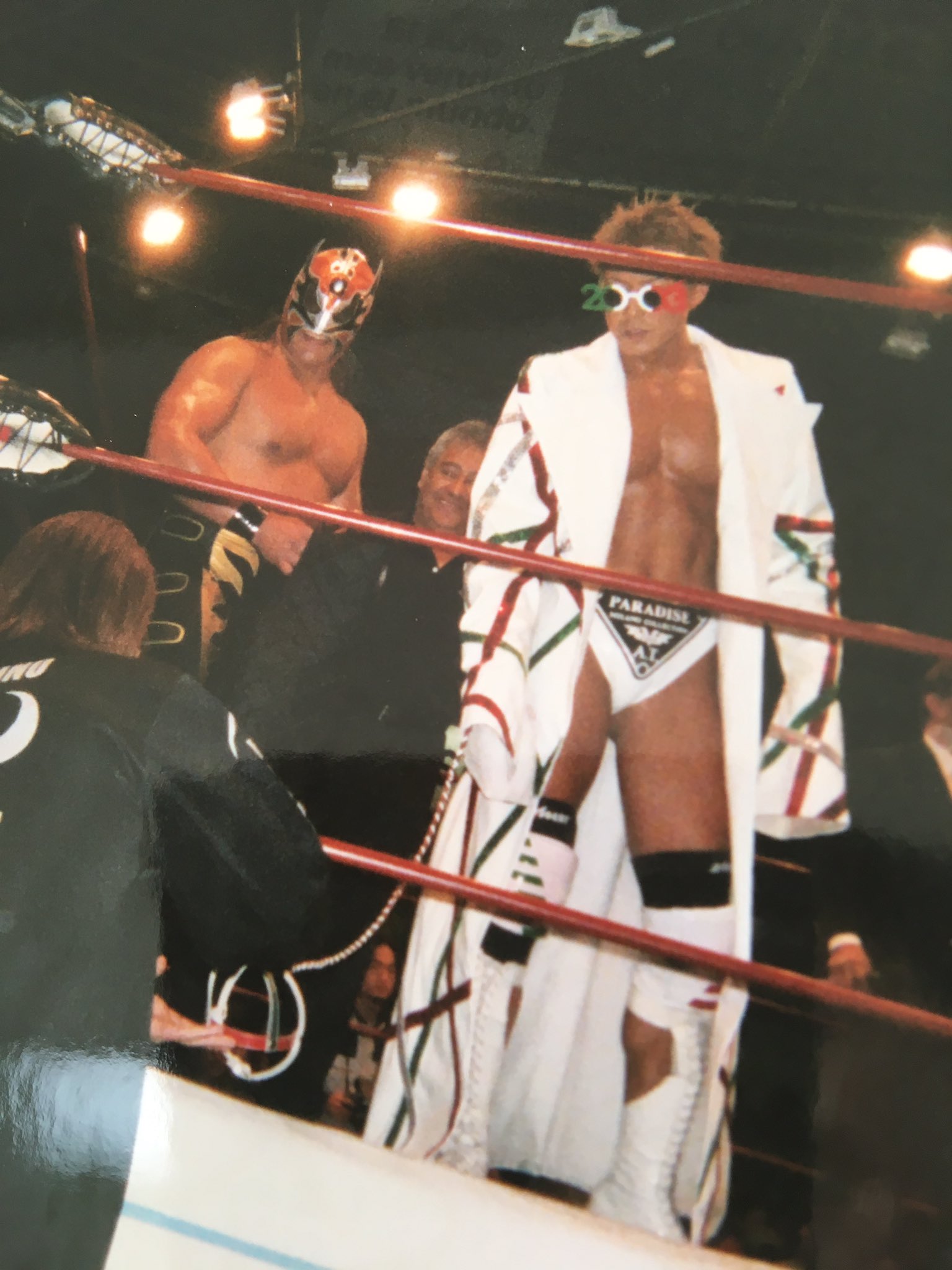 ウルティモゲレーロ 着用写真付 CMLL ルチャリブレ 新日本