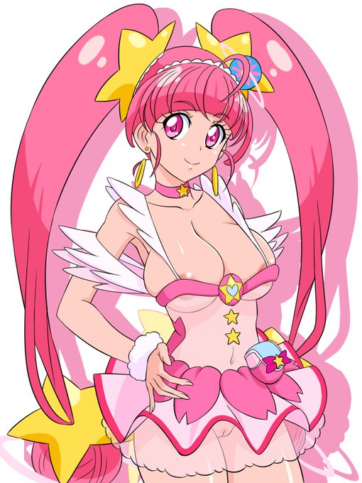 スタプリの生地って極薄にしか見えない
#スタートゥインクルプリキュア #キュアスター 