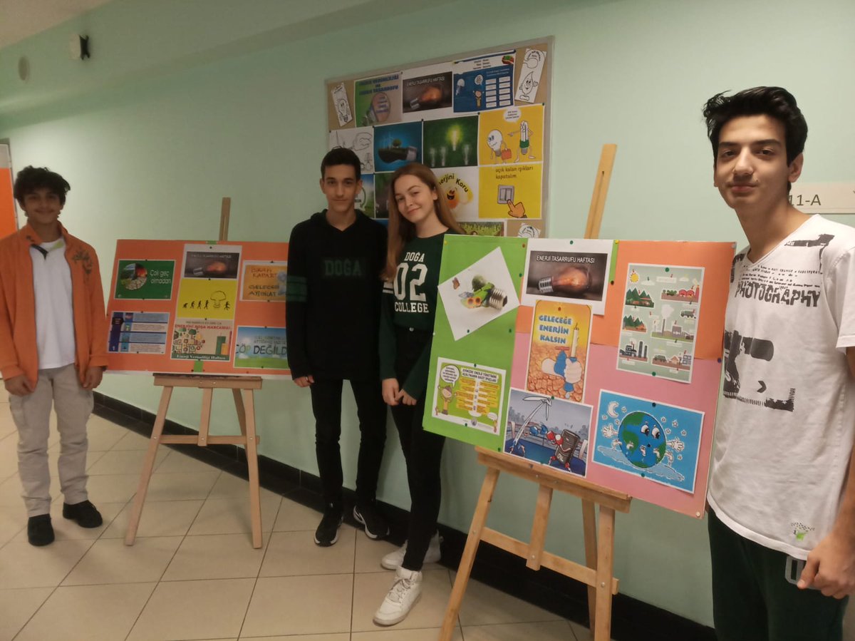 Kadıköy Doğa Koleji Lise Bölümü olarak; Kimya,Coğrafya,Fizik branşları ile birlikte enerji verimliliği haftası kapsamında pano çalışmamızı gerçekleştirdik @KadikoyDoga <a href="/MehmetKemalkoc1/">Mehmet Kemal koca</a> <a href="/rahmi_hazar/">Mustafa Rahmi HAZAR</a> <a href="/kadikoydogatmba/">Kadıköy Doğa t-MBA Meclisi</a> <a href="/AliRizaLule/">Ali Rıza Lüle</a> 
<a href="/ilhan82bulut/">İɭђคภ ๒ยɭยՇ</a>