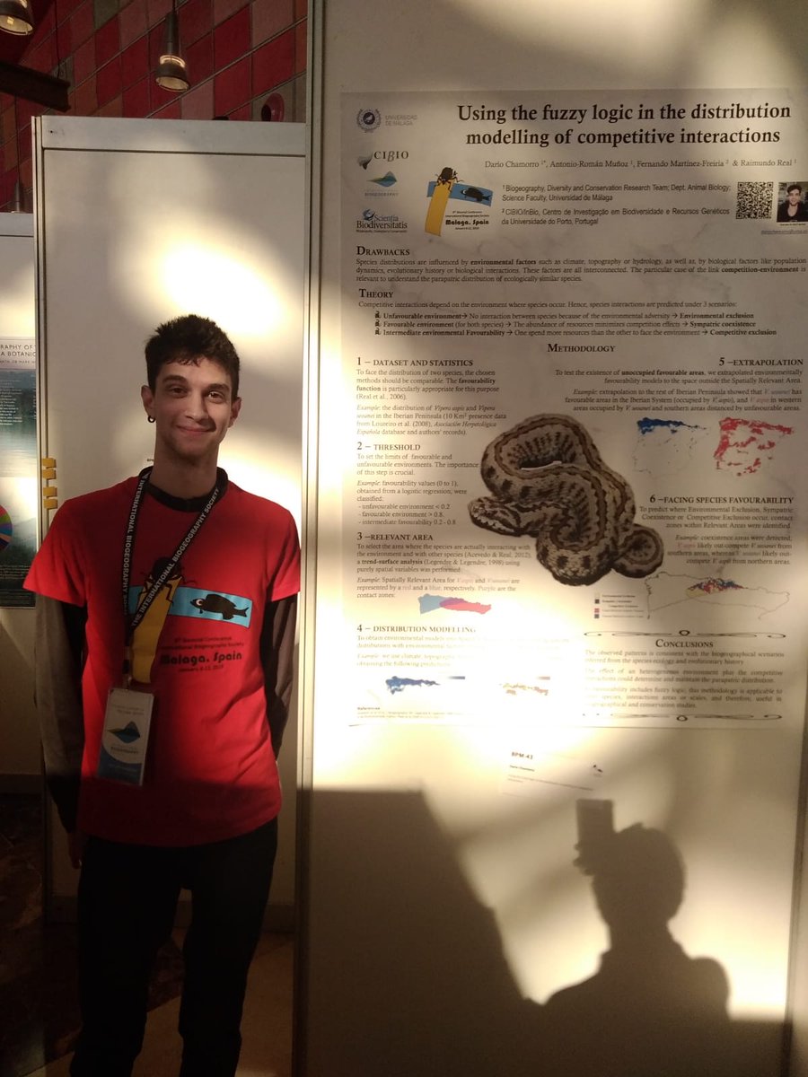 4chamo4's tweet photo. My #IBSMalaga contributions. As local comitee member, I hope everyone's  enjoying as much as me.  @IBS2019M #IBS #IBS2019M #ibs2019malaga  #science #research #ibis #viper #TransSahara #Birds #congress  #postureocientifico https://t.co/5YwlaN726T