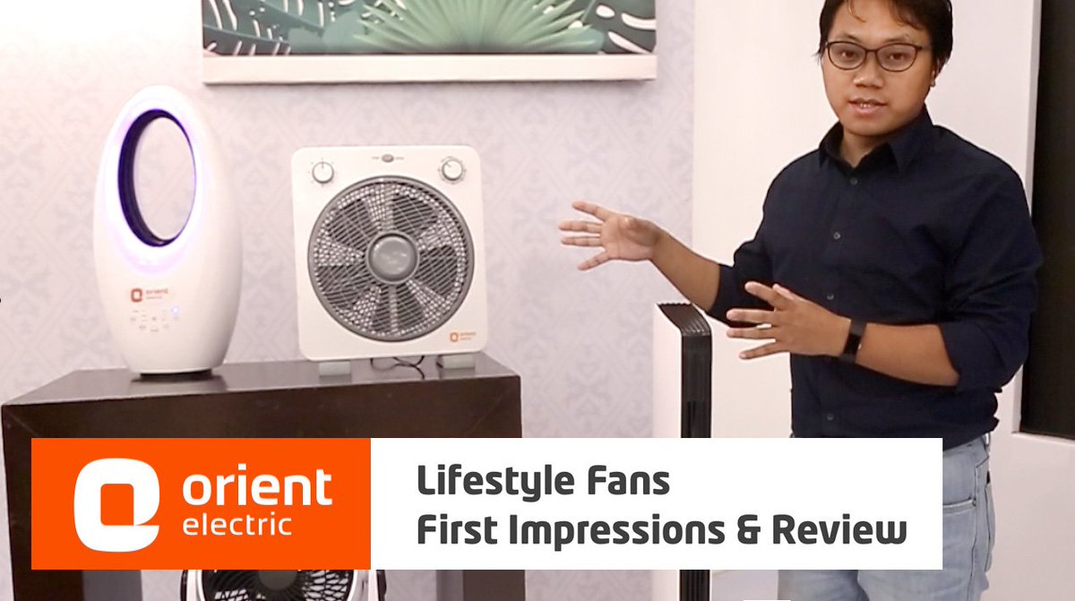 We made a video of our first impressions of <a href="/orient_electric/">Orient Electric</a>'s new range of Lifestyle fans. Take a look. youtube.com/watch?v=zy0dTA…