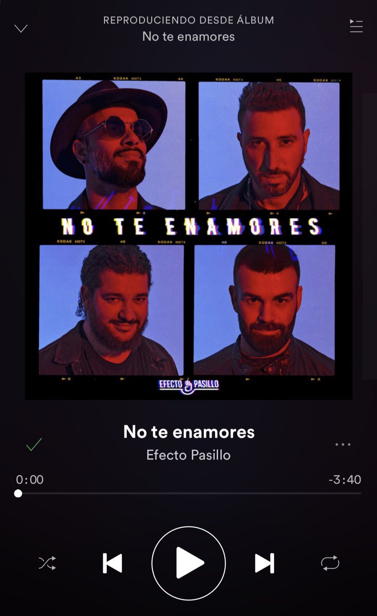 ¡Llegó el día! Ya pueden escuchar nuestro nuevo single #NOTEENAMORES en <a href="/SpotifySpain/">Spotify Spain</a> 💥 open.spotify.com/album/0yxb8LtH…