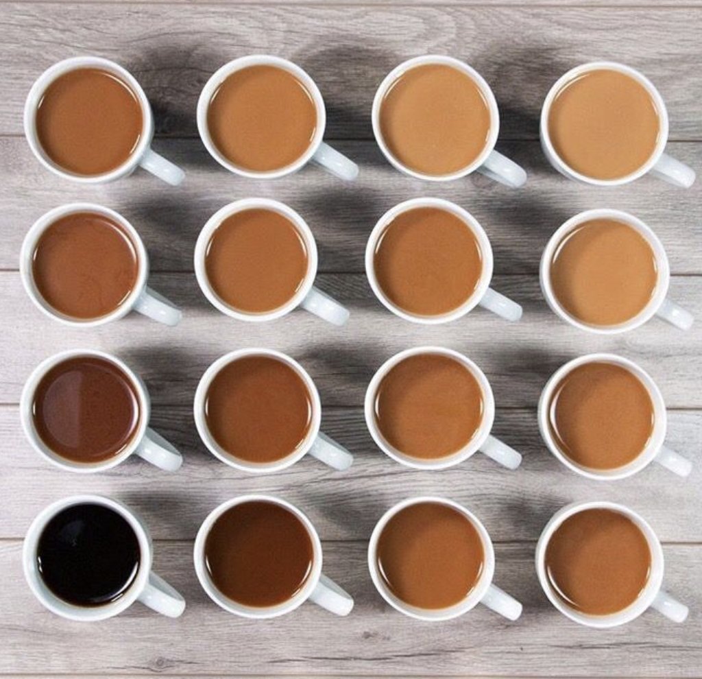 Miles Tea & Coffee on X: It's National Milk Day and were thinking about  the politics of making the perfect office cuppa… Where on the  strong-to-milky scale do you sit? #tea #coffee #