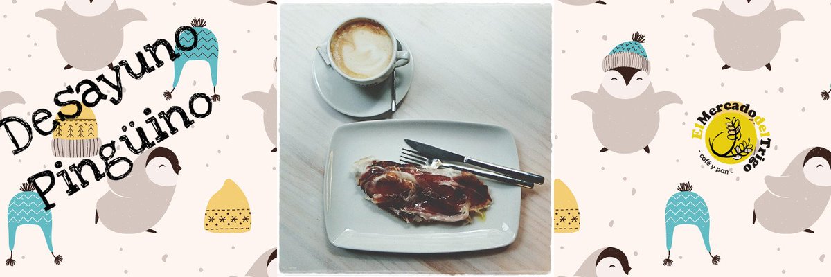 MercadoTrigo's tweet photo. 🐧❄️ Pingüinos, con el frío que va a hacer estos días en Valladolid, ¡hay que coger fuerzas 💪 desde por la mañana!

Los desayunos de El Mercado del Trigo ¡os esperan!

#FelizViernes #FelizFinde #FindeSemana #Finde  #PingüinosVLL #pingüinos2019 @PinguinosVLL https://t.co/CguFQyCNcG