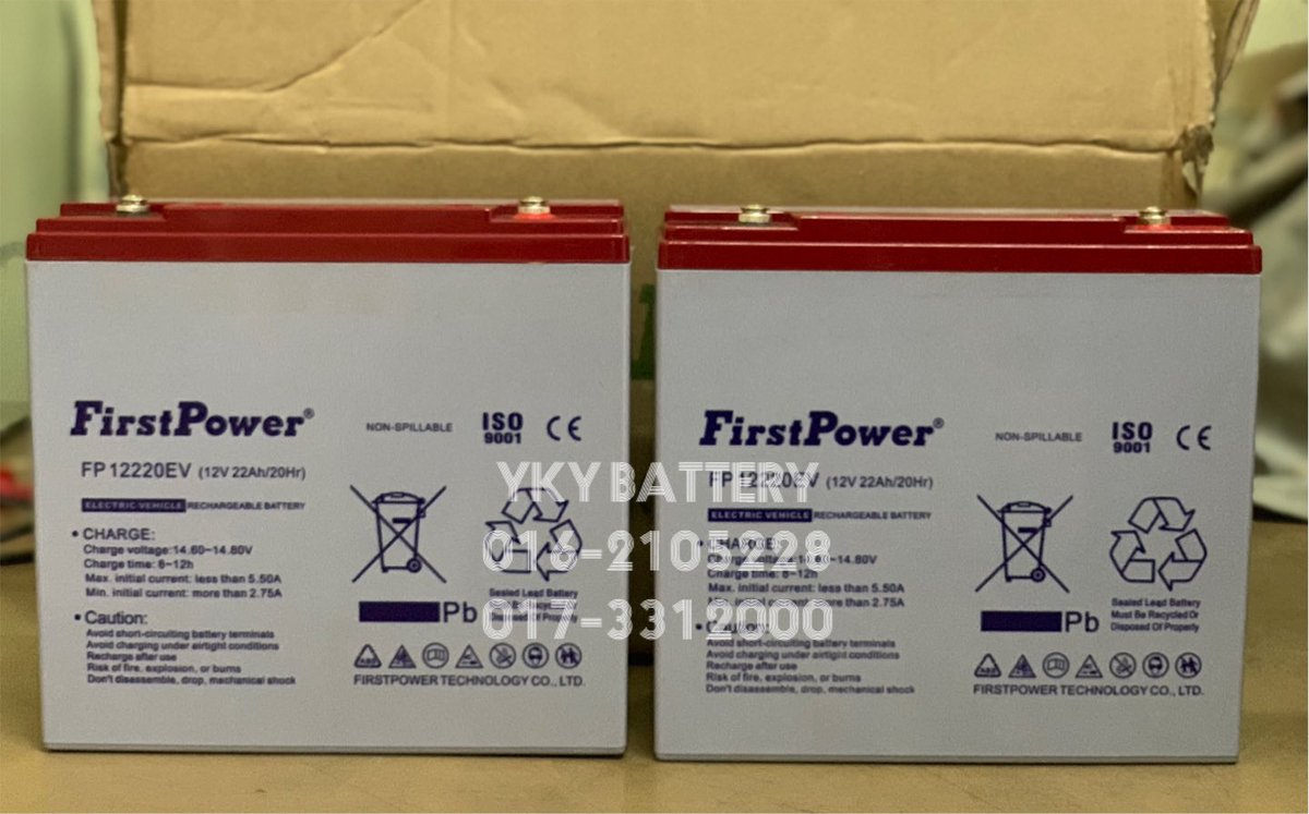 YkyCar's tweet image. Finally my stocks arrived 12V 22AH (Deep Cycle) 
Are you looking for this size? 
Call or Whatsapp us : 
016-2105228 / 0173312000
#firstpower #deepcyclebattery #12v22ah #contactus #ykybattery #batterydelivery #klangvalley #selangor #malaysia #slabatterynearme #golf #backupbattery