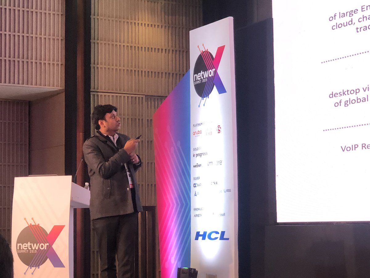 Prabh3190's tweet photo. SD WAN session #NetworX2019 https://t.co/1cJbgvPjBr