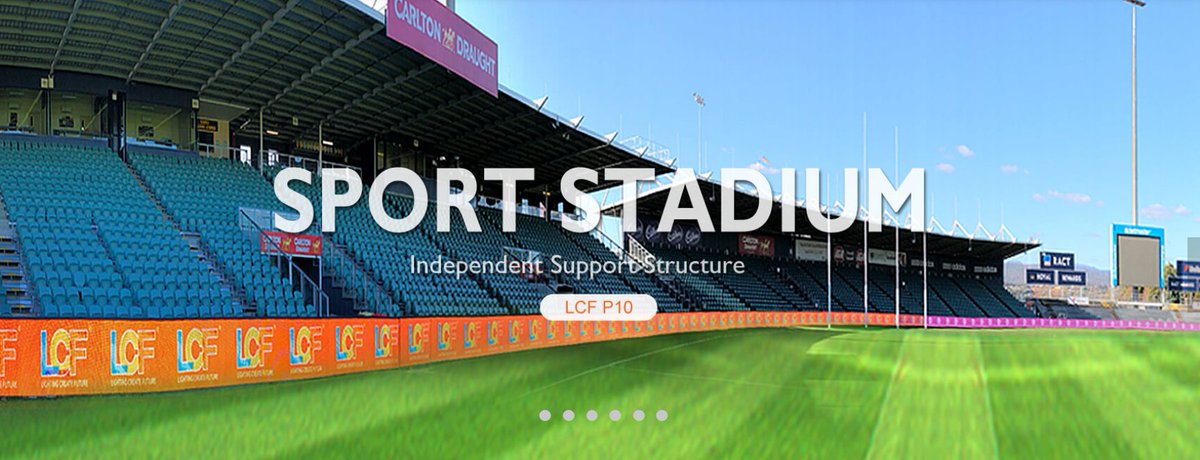 Amily_PL's tweet image. Sport Stadium Series- P10 perimeter led screen
#BigScreens #stadiumperimeterleddisplay #perimeterledscreen #stadiumleddisplay #DOOH #perimetervideoscreen
Email: lcfdisplay06@sz-lcf.com.cn