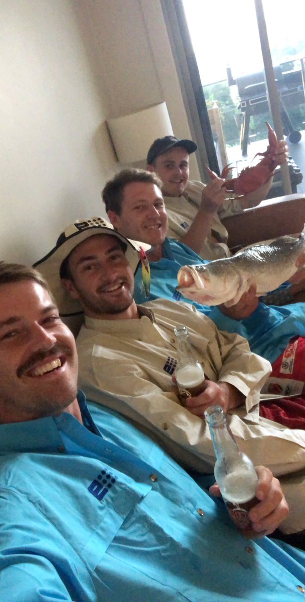 Nickjoyce42's tweet photo. Catch of the day Thanks @9NewsDarwin @SophieRyan_ @tahliasarv for the shirts https://t.co/7NqlwXgZNf