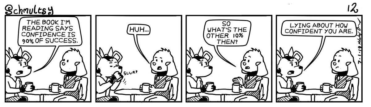 MelodyDickens's tweet photo. @WebcomicUpdates @luna_runes Hi I'm a trans woman writer I have 3 series usually newspaper strip style but my latest is Schmultsy which I'm hoping to get syndicated. My other series are #PennyB and #mellydoodle. It's neat to see the other creators here thanks for making the thread. https://t.co/2UhgQ4vSvU