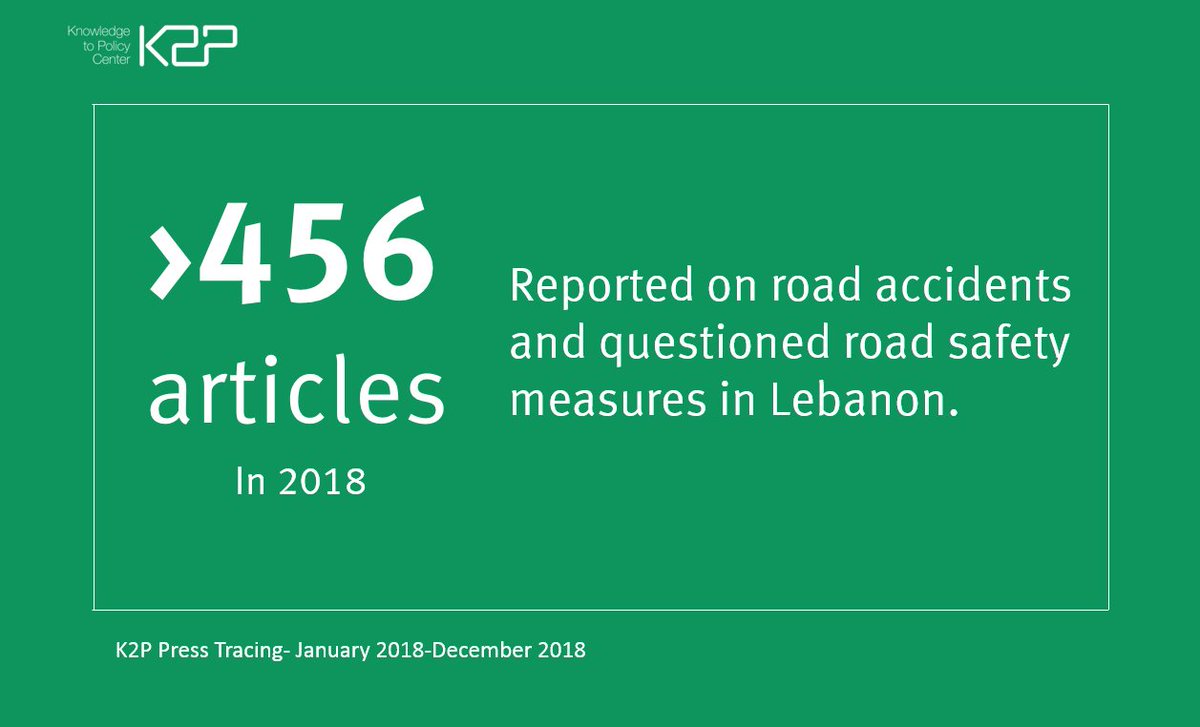 #2018 was similar to previous years. Serious steps to limit road accidents are crucial now more than ever.