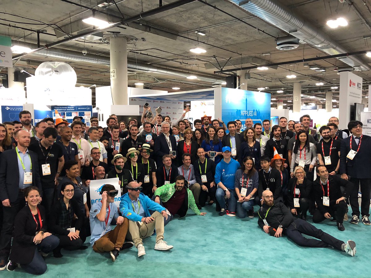ADublanche's tweet image. Alors que le #CES2019 touche bientôt à sa fin,je ressens 1grande fierté face au dynamisme, à la créativité&amp;amp;à l’excellence de nos start ups franciliennes.Représentant 1/3 d startups françaises présentes cette année,elle sont 1atout formidable pour notre région.Bravo #CESAppliedAI