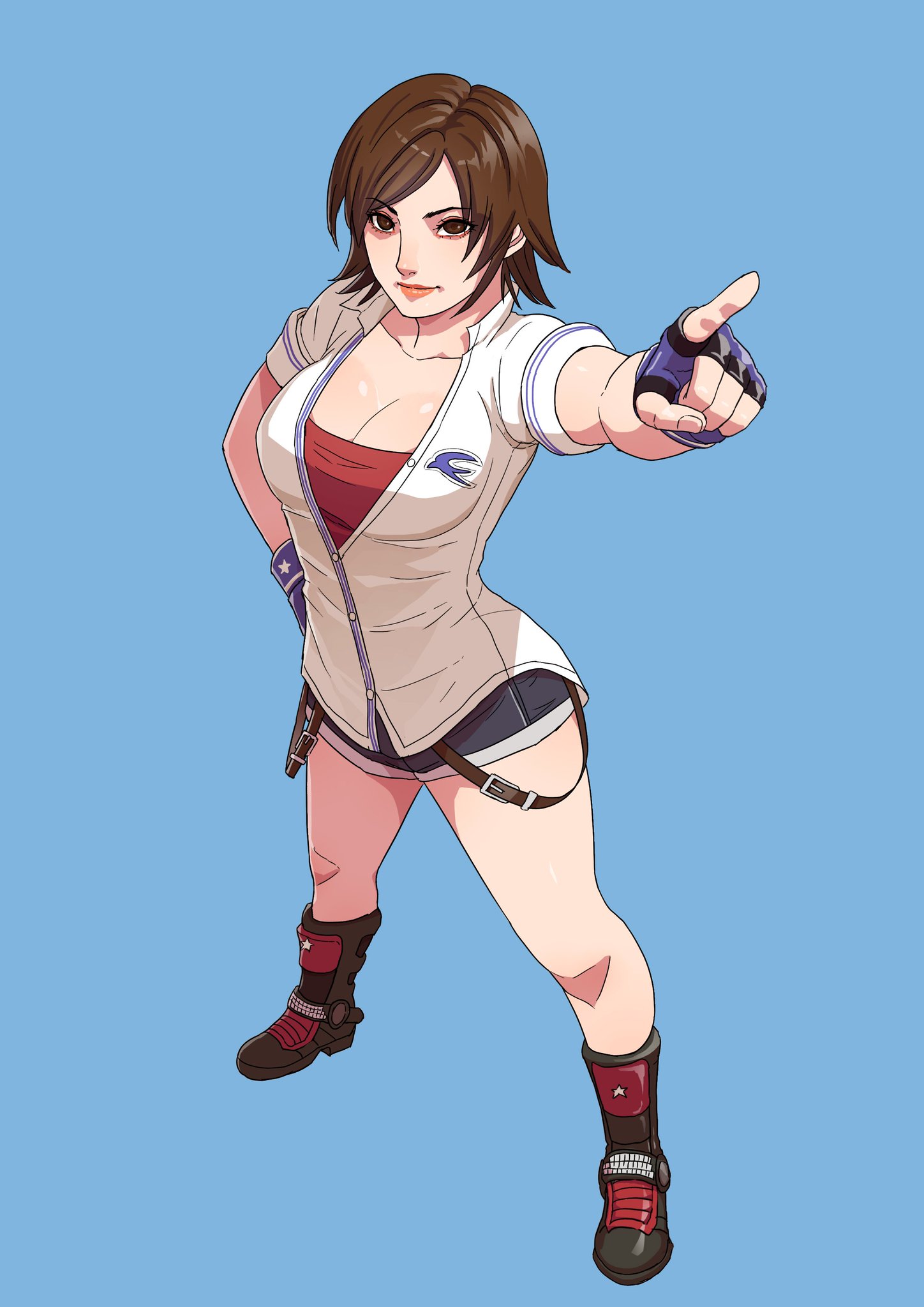 “Asuka Kazama (Tekken)
 Character ©Namco
 commission artwor...