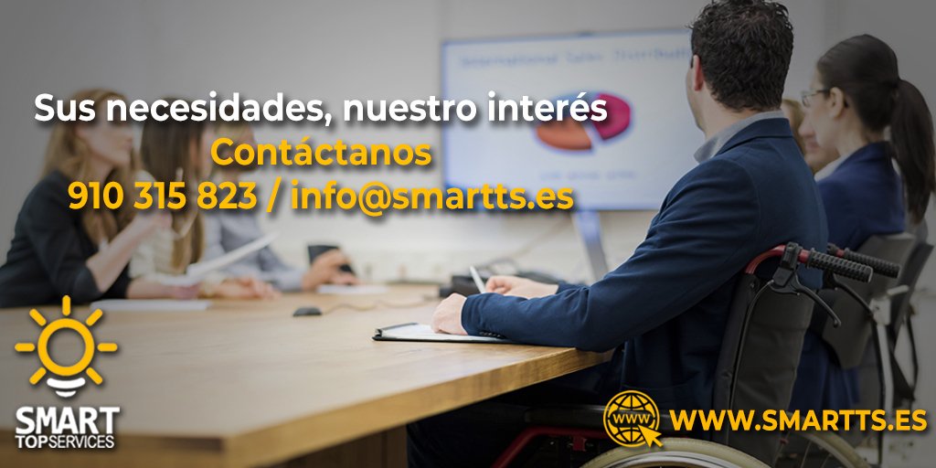 SmartTopService's tweet photo. Conviértase en una empresa incluyente, le asesoramos en todo el proceso y le brindamos el personal más capacitado y emprendedor para mejorar su productividad.
¡Contáctenos ahora mismo!
#SmartTopServices #España #Outsourcing #Empleo #Servicios #Beneficios https://t.co/G9V1w176eH