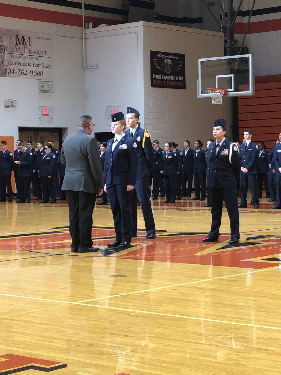 EmEl459's tweet image. Congratulations to all ROTC staff and  students on a fantastic inspection today! #NoBullJustDogs #ProudAdmin