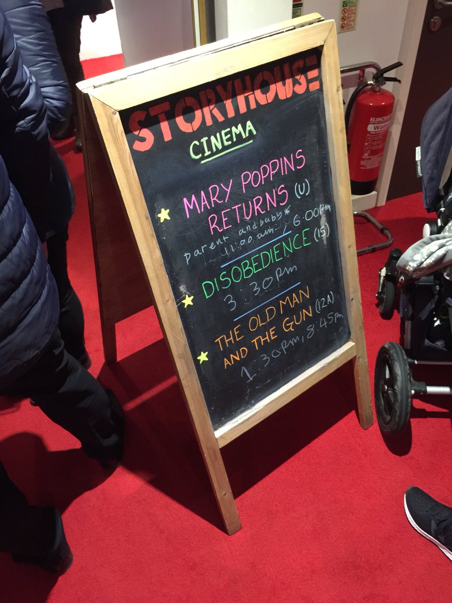 daddyonsharedl1's tweet photo. Earlier this week father and son went to baby cinema @StoryhouseLive @MaryPoppins #storyhouse #MaryPoppinsReturns #babycinema https://t.co/49e1cTqP0F