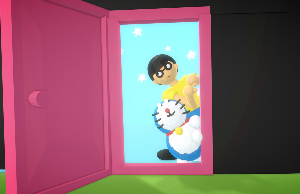 omesis_ray's tweet image. ひょっこりはん poly.google.com/view/0oi8_DLaH… #madewithblocks @polyさんから