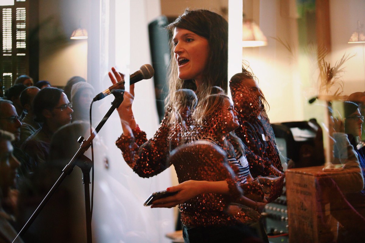 surreal morning in Cville fueled a little by donuts and a lot by <a href="/lmillernpr/">Lulu Miller</a> <a href="/creativemorning/">CreativeMornings</a>