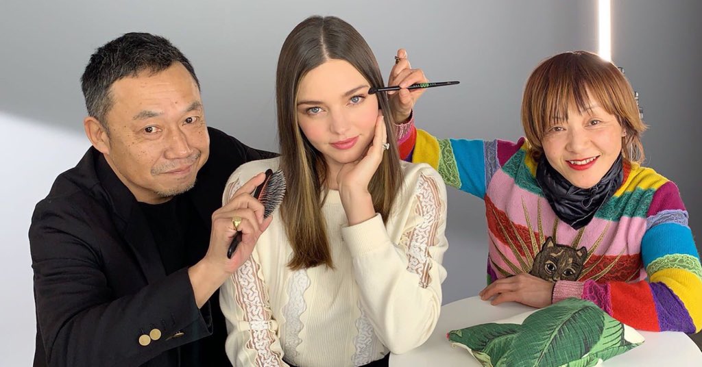 Tokyo dream team 💕@___cutters___ and @yukimake have been doing my hair & makeup in Japan for nearly 8 years. I am so grateful for them 🙏🏻 #dreamteam