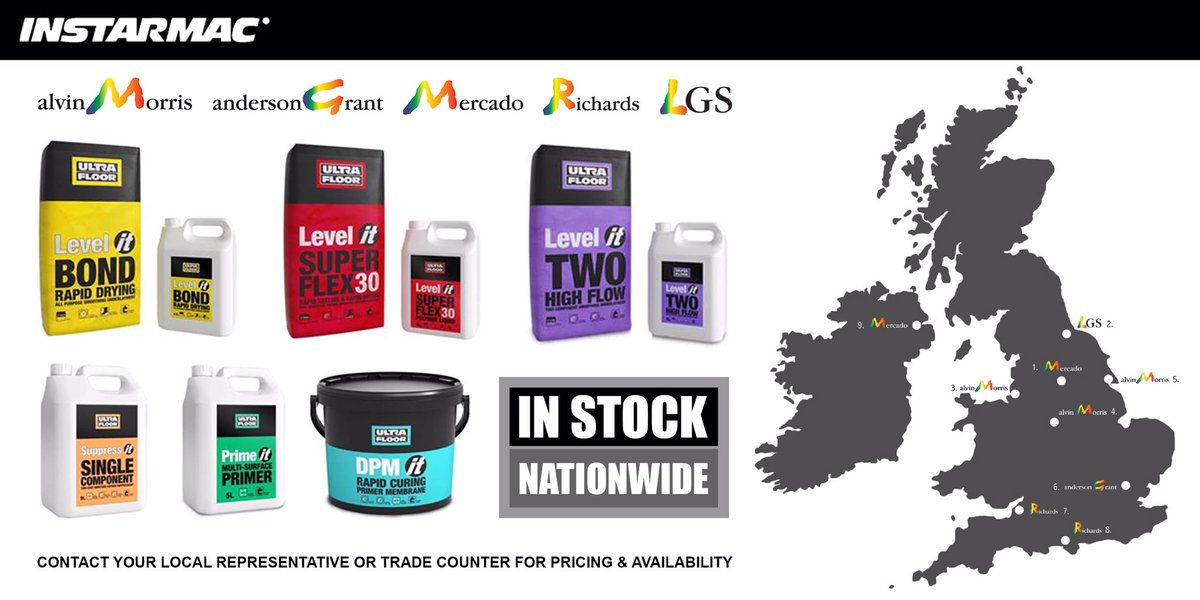 Now stocking <a href="/InstarmacGroup/">Instarmac Group plc</a>  products