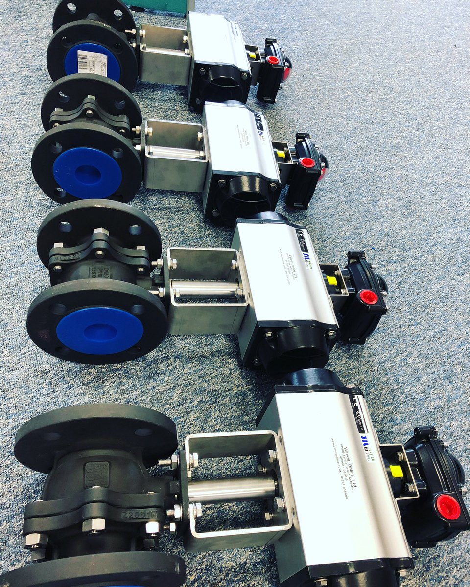 steamselectuk's tweet photo. Carbon Steel Flanged PN16 Pneumatic Actuated Ball Valves for Steam Applications with TFM4215 Seats, heat dissipating bracket and Switchbox – available to configure and buy online: https://t.co/Rf5WpPu4S3 #valves #steamselect #steam #steamvalve #steamvalves #engineeringuk https://t.co/1tvoe2NWvs