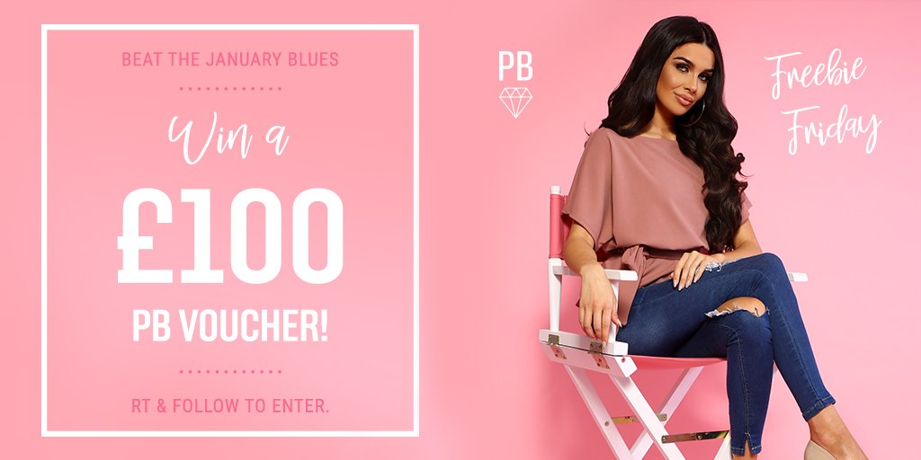 HAPPY #FREEBIEFRIDAY! 👌😍💅 Wanna win a £100 PB voucher? RT and FOLLOW <a href="/PinkBoutiqueUK/">Pink Boutique</a> for a chance to win! ONE winner chosen at random on 31.01.19 🙌Ts and Cs apply ❣️