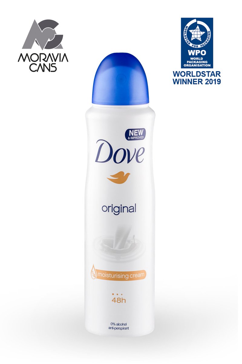 MoraviaCans's tweet photo. 101 Good Reasons to join us in the DWI revolution.

We are proud to announce that 100m pcs of Dove 150ml were successfully delivered to the market by the end of 2018. https://t.co/lLhvc4cjLT