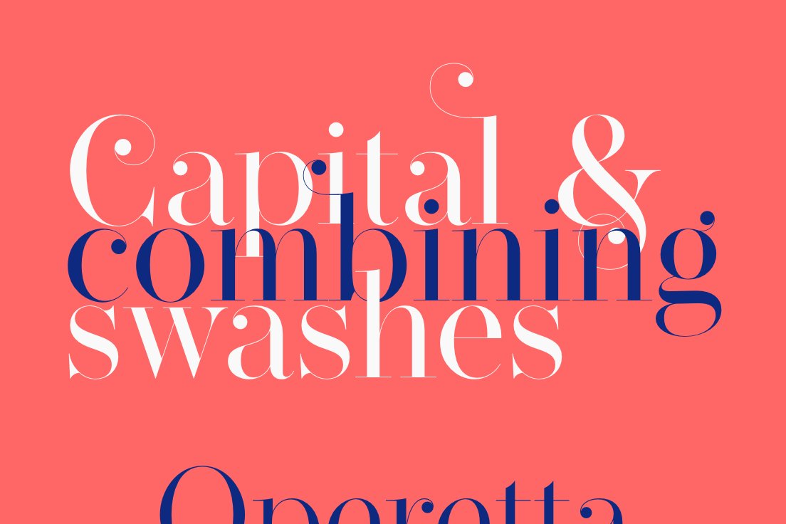 synthview's tweet image. I’m really happy to announce my last typo release: Operetta, a contemporary interpretation of neoclassical didones.  Discover it here: typography.synthview.com/operetta-font.…