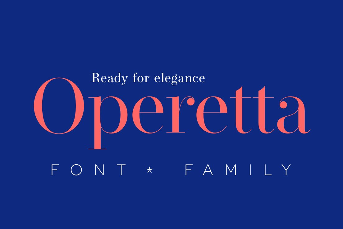 synthview's tweet image. I’m really happy to announce my last typo release: Operetta, a contemporary interpretation of neoclassical didones.  Discover it here: typography.synthview.com/operetta-font.…