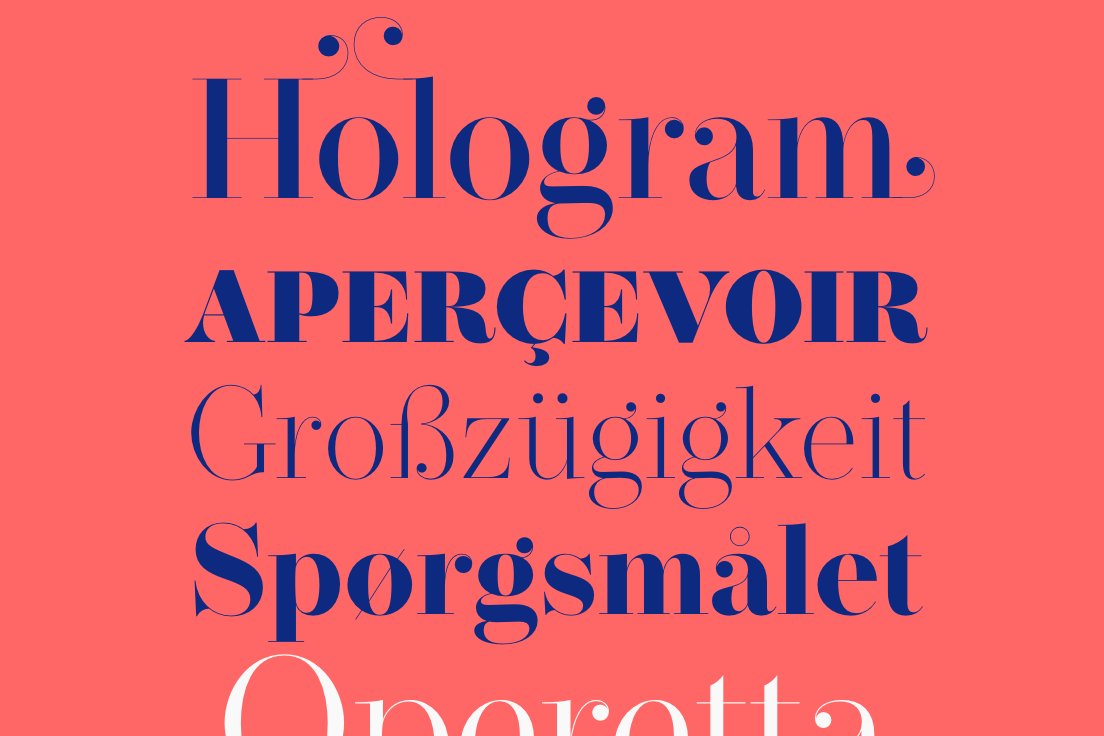 synthview's tweet image. I’m really happy to announce my last typo release: Operetta, a contemporary interpretation of neoclassical didones.  Discover it here: typography.synthview.com/operetta-font.…